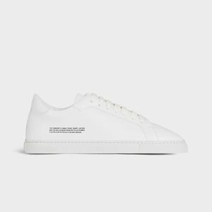 Pangaia Grape Leather Sneakers white EU 38 womens 6.5 fits 7 brand new in box